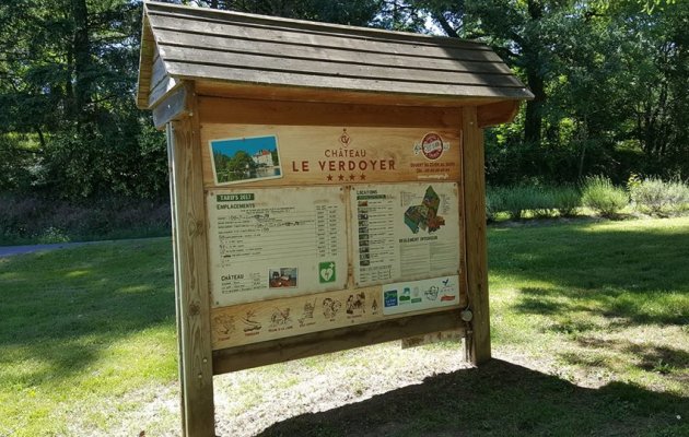 panneau tarif