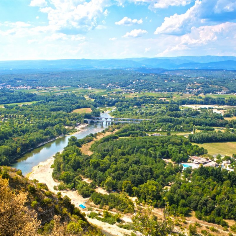 Camping la Grand'Terre en Ardche