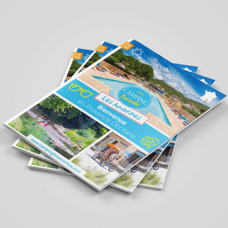 print couv  les amarines camping paradis
